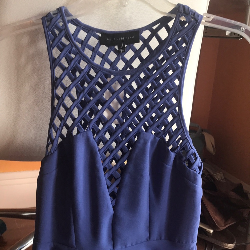 Small English rose dress